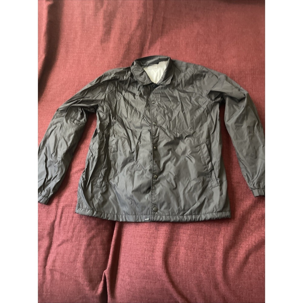 Ascolour Men Coach Jacket Size Large Black Bottons